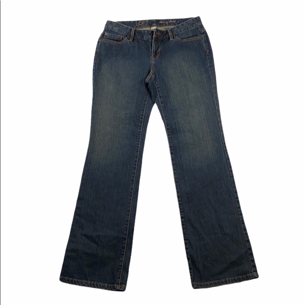 Ann Taylor LOFT Women’s Curvy Boot Stretch Jeans 4